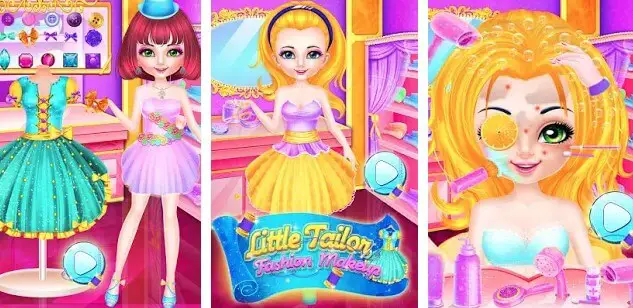 Game Menjahit Baju Little Tailor Fashion Makeup