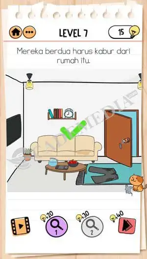 Kunci Jawaban Brain Test 2 Petualangan Si Mpus Level 1 26 Cademedia