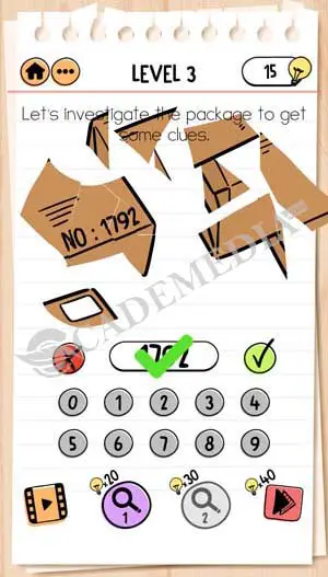 Jawaban Brain Test 2 Agen Sam Level 3