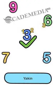 3 Angka mana yang kalau ditambahkan sama dengan 12? (Brain Out Level 36)