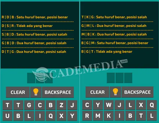 Kunci Jawaban Tebak Tebakan 2021 Tebak Kode Level 1 200 Cademedia