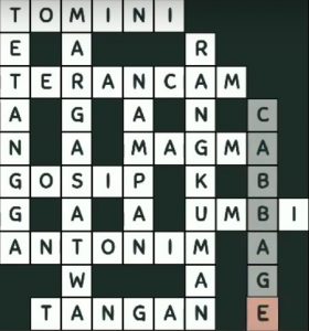 Kunci Jawaban TTS Pintar Level 101, 102, 103, 104, 105, 106, 107, 108