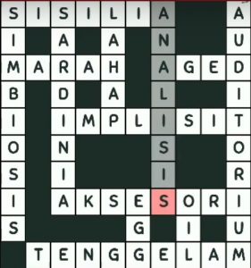 Kunci Jawaban TTS Pintar Level 121, 122, 123, 124, 125, 126, 127, 128