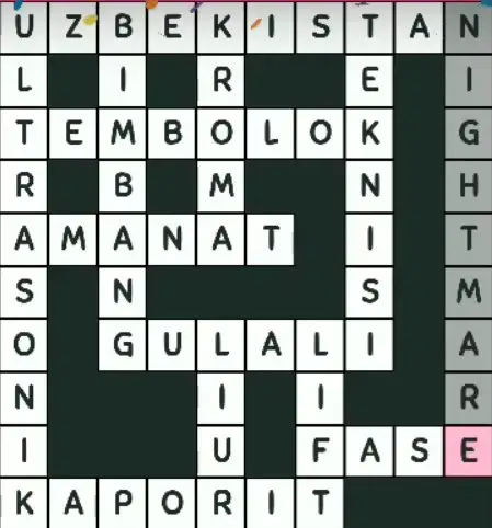 Kunci Jawaban TTS Pintar