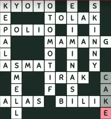 Kunci Jawaban TTS Pintar