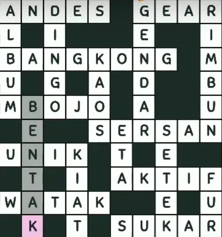 Kunci Jawaban TTS Pintar Level 193