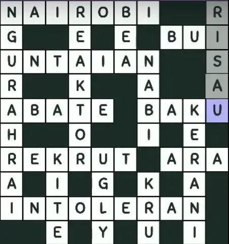 Kunci Jawaban TTS Pintar
