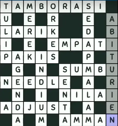 Kunci Jawaban TTS Pintar