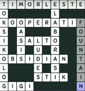 Kunci Jawaban TTS Pintar Level 91, 92, 93, 94, 95, 96, 97, 98, 99, 100