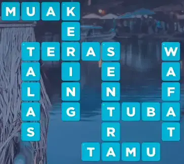 Kunci Jawaban Teka Teki (TTS) Santai Floating Market Level 20