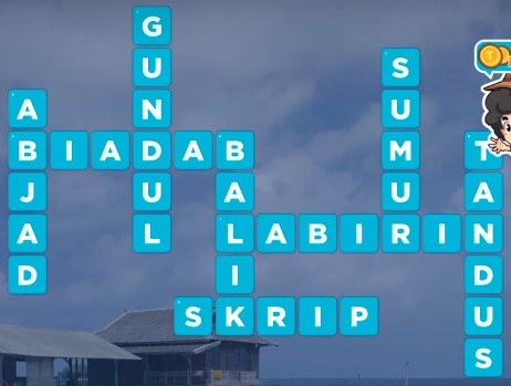 Kunci Jawaban Teka Teki (TTS) Santai Kepulauan Karimun Jawa Level 43