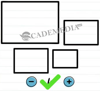Ada berapa persegi panjang? (Brain Test Level 74)