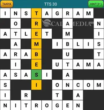 Kunci Jawaban Tts Asli Level 21 22 23 24 25 26 27 28 29 30 Level H Cademedia