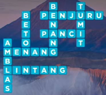 Kunci Jawaban Teka Teki  (TTS) Santai Gunung Bromo Level 16