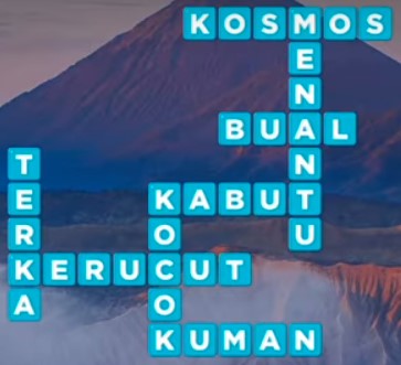 Kunci Jawaban Teka Teki  (TTS) Santai Gunung Bromo Level 23