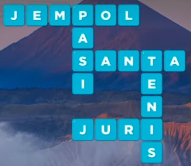 Kunci Jawaban Teka Teki  (TTS) Santai Gunung Bromo Level 3