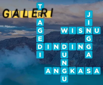 Kunci Jawaban Teka Teki  (TTS) Santai Gunung Ijen Level 11