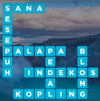 Kunci Jawaban Teka Teki  (TTS) Santai Gunung Ijen Level 13