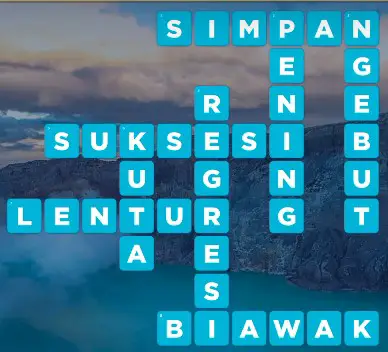 Kunci Jawaban Teka Teki  (TTS) Santai Gunung Ijen Level 26