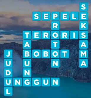 Kunci Jawaban Teka Teki  (TTS) Santai Gunung Ijen Level 29