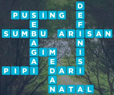 Kunci Jawaban Teka Teki (TTS) Santai Pantai Cemara Sewu Level 48