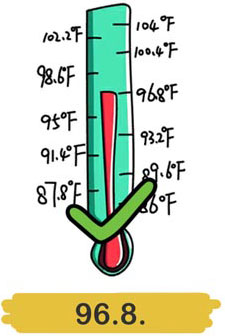 Masukkan temperatur tubuhmu saat ini (Brain Out Level 149)