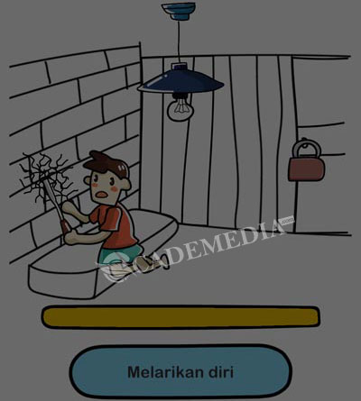 Bantu Mark untuk keluar dari ruangan rahasia (Brain Out Level 151)