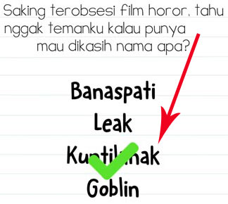 Saking terobsesi film horor, tahu nggak temanku kalau punya anak mau dikasih nama apa? (Brain Test Level 161)