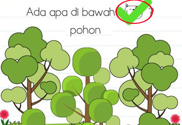 Ada apa di bawah pohon? (Brain Test Level 195)