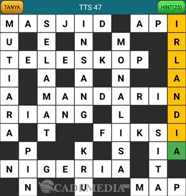 Jawaban tts level 53