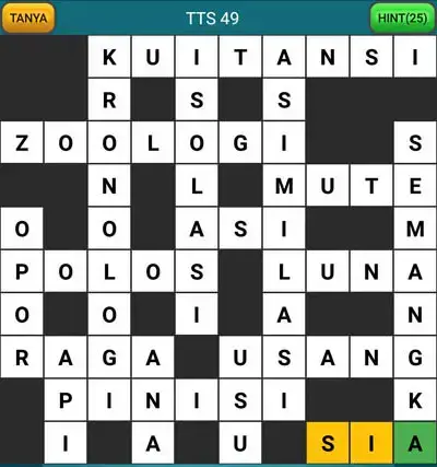 Kunci Jawaban TTS Asli