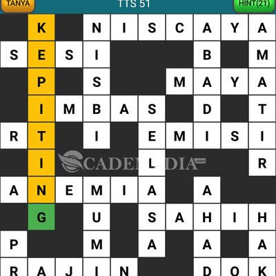 Kunci Jawaban Tts Asli Level 51 52 53 54 55 56 57 58 59 60 Level N Cademedia