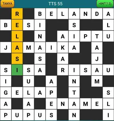 Kunci Jawaban TTS Asli
