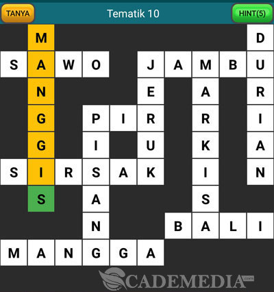 Kunci Jawaban TTS Asli Tematik Level 10