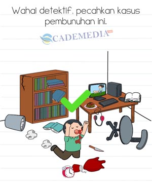 Wahai detektif, pecahkan kasus pembunuhan ini (Brain Test Level 311)