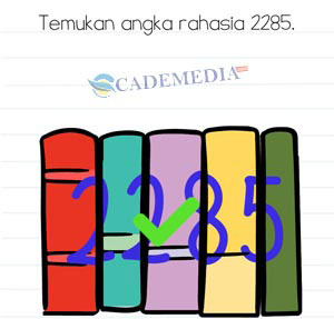 Temukan angka rahasia 2285 (Brain Test Level 328)