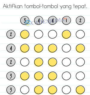 Kunci Jawaban Brain Test Minggu 14 Aktifkan tombol-tombol yang tepat.