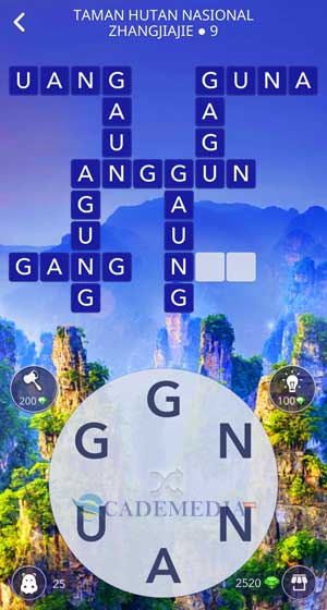 Kunci Jawaban WOW Taman Hutan Nasional Zhangjiajie 9