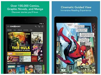 Aplikasi Baca Manga Terbaik comiXology