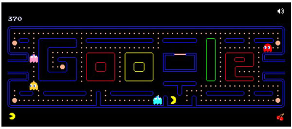 Game Google Doodle Populer Pac-Man