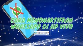 Cara Menonaktifkan WhatsApp di HP Vivo