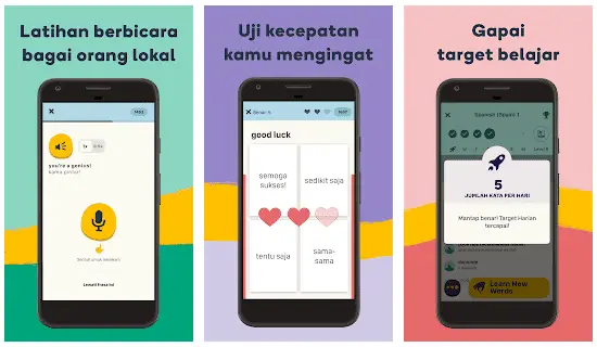 Aplikasi Belajar Bahasa Inggris Memrise