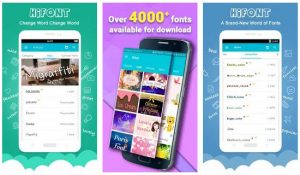 Aplikasi Tulisan di HP Hi Font