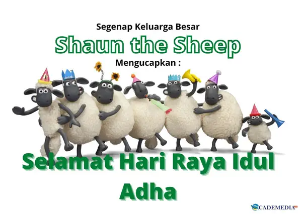 Kartu Ucapan Selamat Hari Raya Idul Adha1442 Hijriyah (2021) Lucu