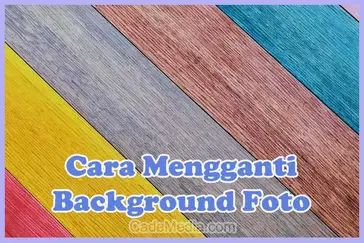 Cara mengganti background foto di hp tanpa aplikasi