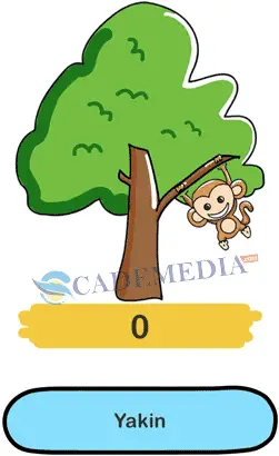 Monyet memetik 2 nanas dalam 1 menit, dia di atas pohon selama 10 menit bisa petik berapa buah? (Brain Out Level 174)