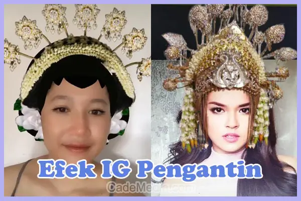 Efek Filter IG Pengantin Jawa, Solo, Jogja, dan Betawi