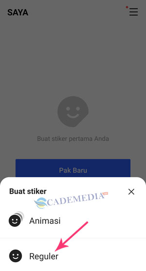 Stikerly Pilih Pak Reguler