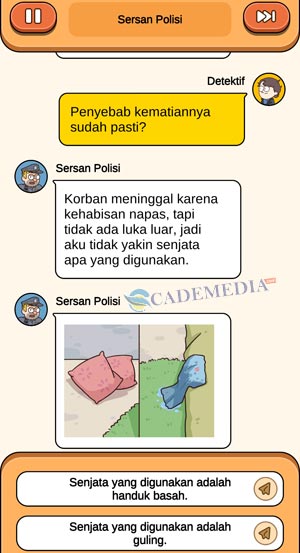 Chat percakapan sersan polisi dan detektif bagian kedua