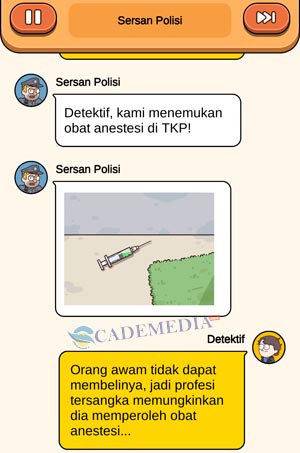 Chat percakapan sersan polisi dan detektif bagian keempat